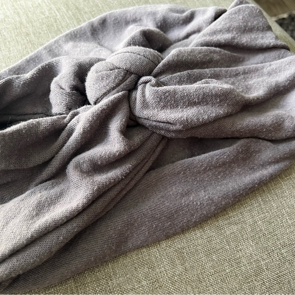 URBAN OUTFITTERS Gray Cotton Head Wrap - Picture 3 of 4